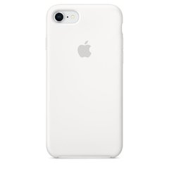 Capa de silicone para iPhone 8 Branco
