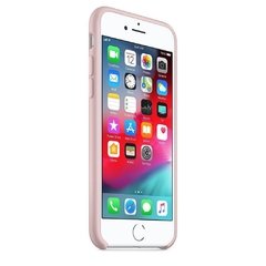 Capa de silicone para iPhone 7 Areia Rosa - loja online