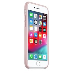 Capa de silicone para iPhone 8 Areia Rosa - loja online