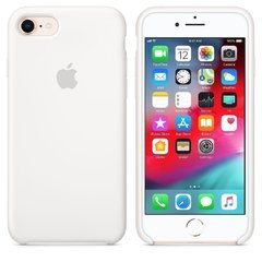 Capa de silicone para iPhone 8 Branco na internet