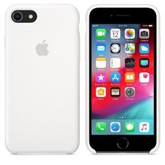 Capa de silicone para iPhone 8 Branco - SHED STORE