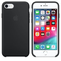 Capa de silicone para iPhone 8 Preto na internet