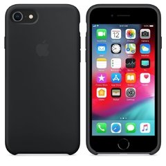 Capa de silicone para iPhone 8 Preto - SHED STORE