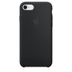 Capa de silicone para iPhone 7 Preto