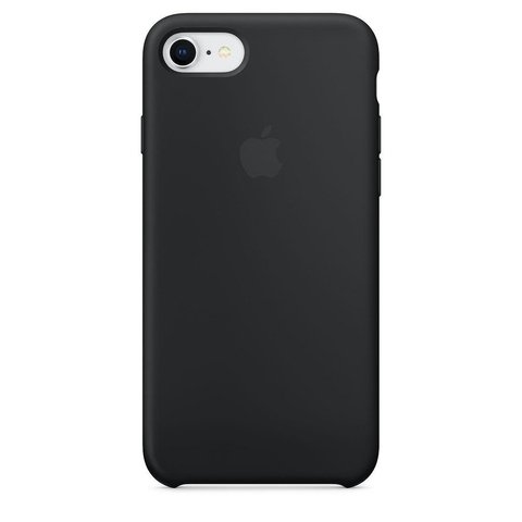 Capa de silicone para iPhone 7 Preto