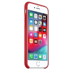 Capa de silicone para iPhone 7 Vermelho - loja online