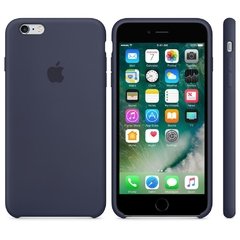 Capa de silicone para iPhone 6 e 6s Azul Marinho - loja online