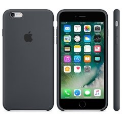 Capa de silicone para iPhone 6 e 6s Preto - loja online