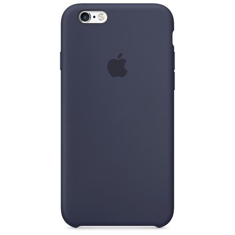 Capa de silicone para iPhone 6 e 6s Azul Marinho