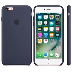 Capa de silicone para iPhone 6 e 6s Azul Marinho na internet