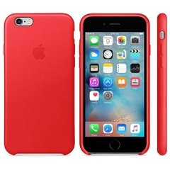 Capa de silicone para iPhone 6 e 6s Vermelho - comprar online