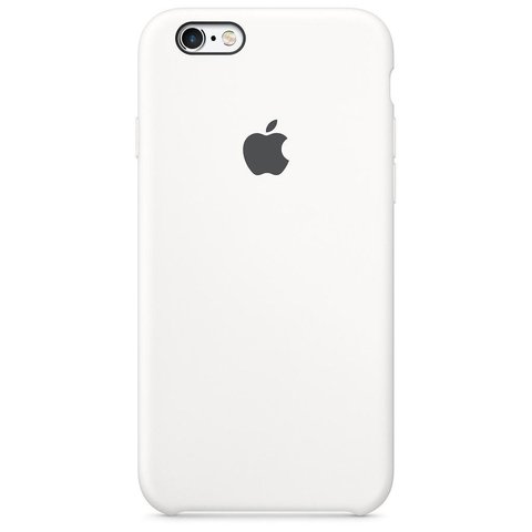 Capa de silicone para iPhone 6 e 6s Branco