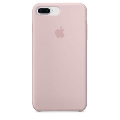 Capa de silicone para iPhone 7 Plus Areia Rosa
