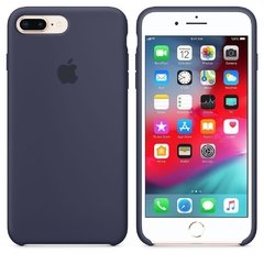 Capa de silicone para iPhone 7 Plus Azul Marinho - loja online