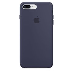 Capa de silicone para iPhone 8 Plus Azul Marinho