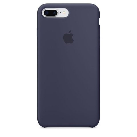 Capa de silicone para iPhone 8 Plus Azul Marinho