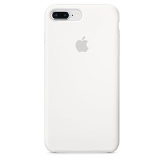 Capa de silicone para iPhone 8 Plus Branco