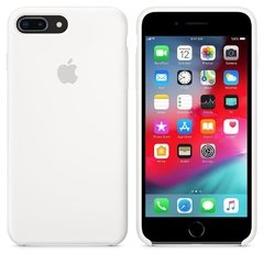 Capa de silicone para iPhone 8 Plus Branco - SHED STORE