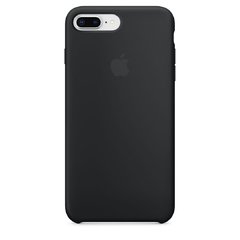 Capa de silicone para iPhone 7 Plus Preto