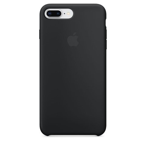 Capa de silicone para iPhone 7 Plus Preto