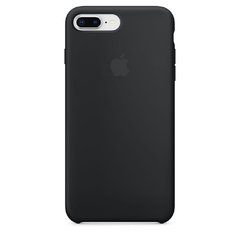 Capa de silicone para iPhone 8 Plus Preto