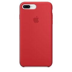 Capa de silicone para iPhone 7 Plus Vermelho