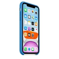 Capa de silicone para iPhone 11 Azul-maré - comprar online