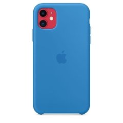 Capa de silicone para iPhone 11 Azul-maré - SHED STORE