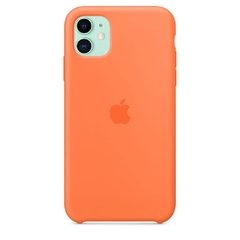 Capa de silicone para iPhone 11 Vitamina C