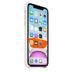 Capa de silicone para iPhone 11 Branco na internet