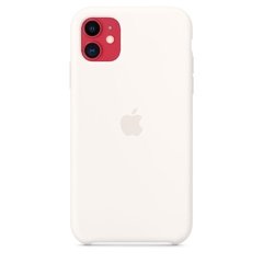 Capa de silicone para iPhone 11 Branco - SHED STORE