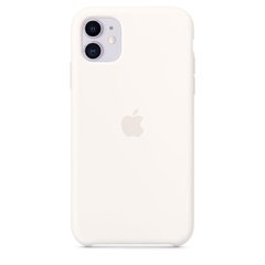 Capa de silicone para iPhone 11 Branco - loja online