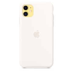 Imagem do Capa de silicone para iPhone 11 Branco