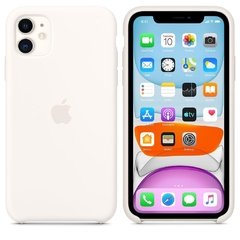 Capa de silicone para iPhone 11 Branco - comprar online