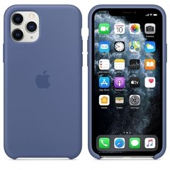 Capa de silicone para iPhone 11 Pro Max Azul-linho na internet