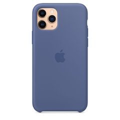 Capa de silicone para iPhone 11 Pro Azul-linho - loja online