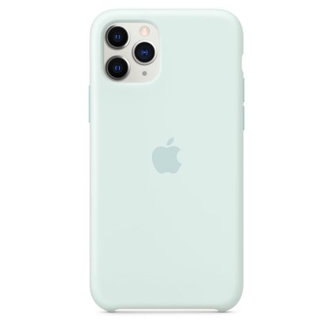 Capa de silicone para iPhone 11 Pro Espuma do Mar