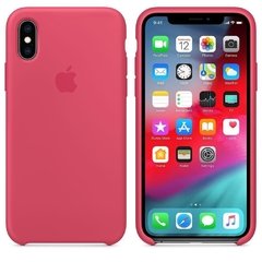 Capa de silicone para iPhone Xs Max - Hibisco na internet