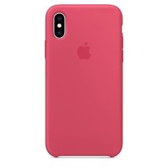 Capa de silicone para iPhone X e Xs - Hibisco