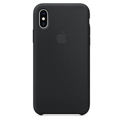 Capa de silicone para iPhone Xs Max - Preto