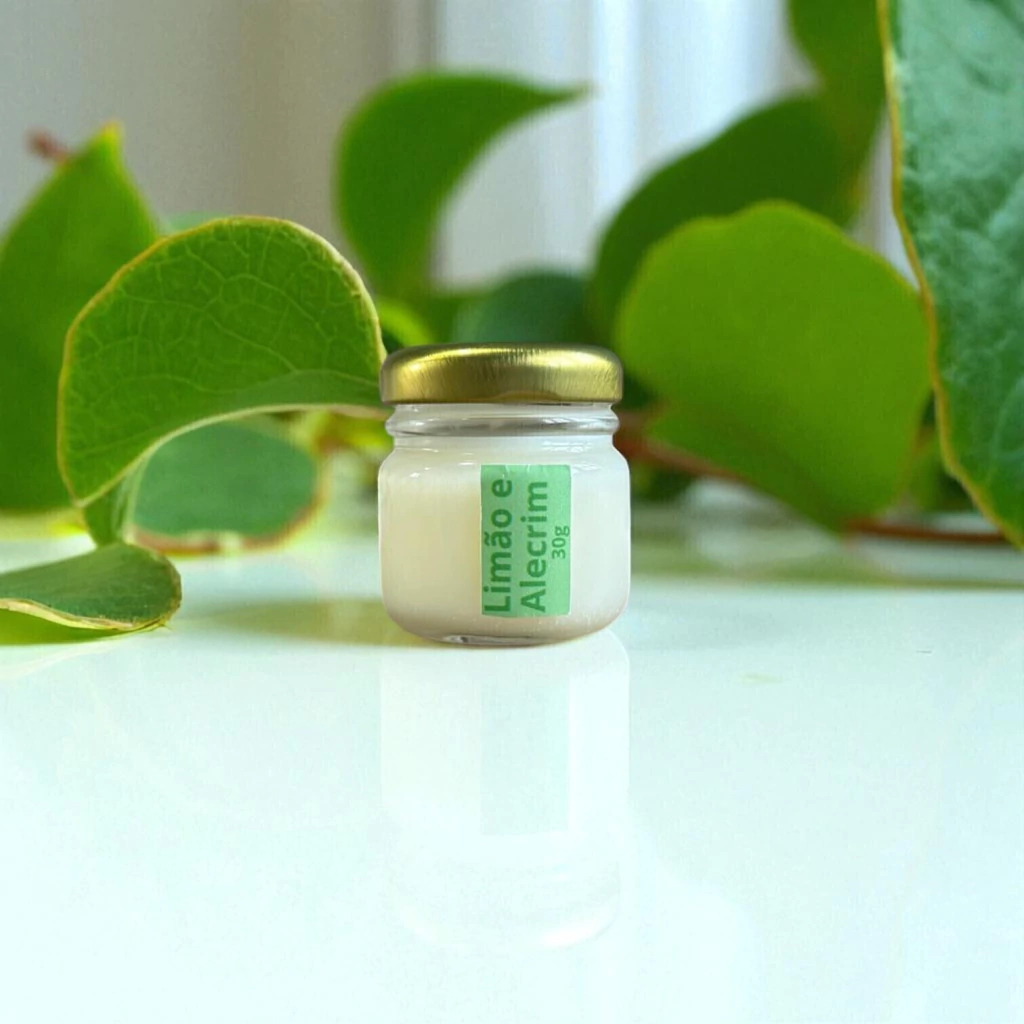 Vela Aromática Premium Limão e Alecrim 30g