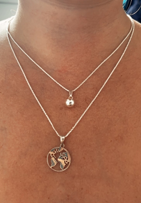 dije perla colgante de plata 925 - comprar online