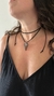 Collar multiusos gamuza negra - comprar online