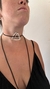 Collar multiusos gamuza negra