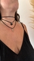 Collar multiusos gamuza negra en internet