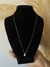 Conjunto Dorado Gota Con Micropave de acero quirúrgico dorado - Joyas Lua .com