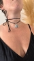 Collar multiusos gamuza negra - comprar online
