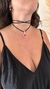 Collar multiusos gamuza negra - tienda online