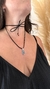 Imagen de Collar multiusos gamuza negra