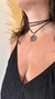 Collar multiusos gamuza negra